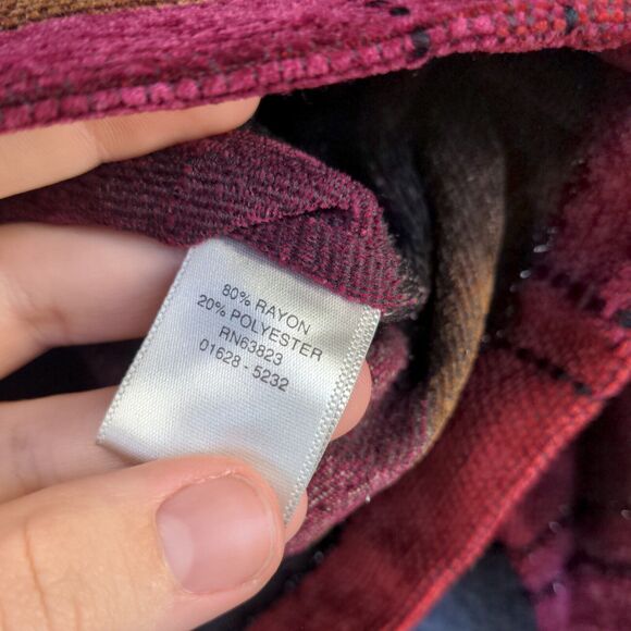 Christopher & Banks Women's Button Up Jacket Multicolor XL Long Sleeve - Picture 10 of 13